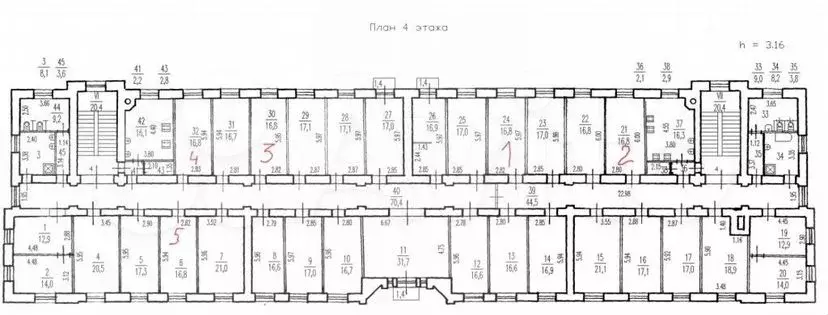 Комната 17м в 9-к., 4/5эт. - Фото 1