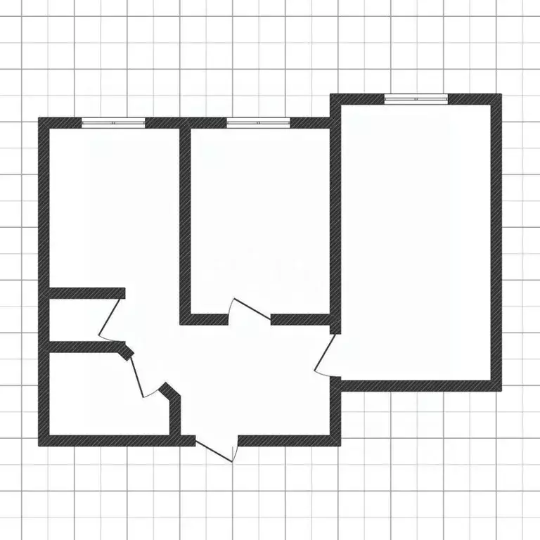 2-к кв. Курская область, Курск ул. Володарского, 44 (66.6 м) - Фото 1