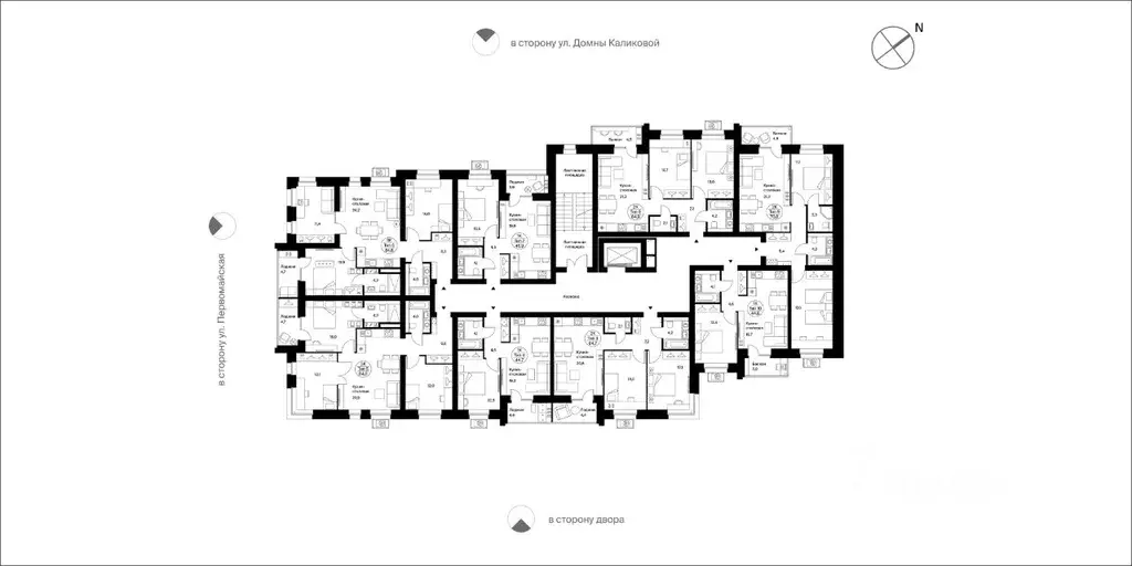 2-к кв. Коми, Сыктывкар Интернациональная ул., 200 (70.8 м) - Фото 1