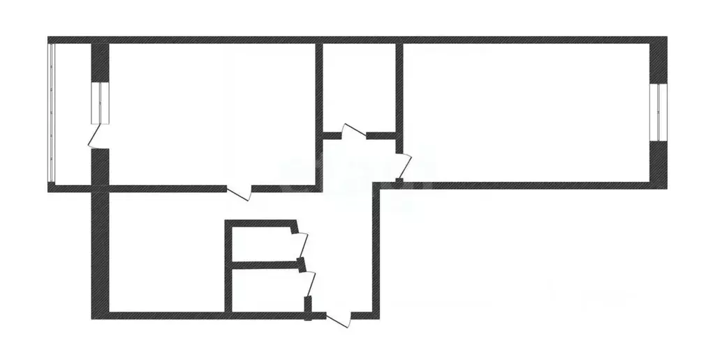 2-к кв. Курганская область, Курган ул. Томина, 110 (43.0 м) - Фото 1