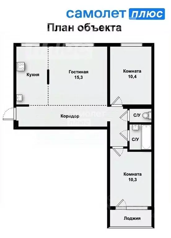 3-к кв. Свердловская область, Екатеринбург ул. Щорса, 130 (57.9 м) - Фото 1