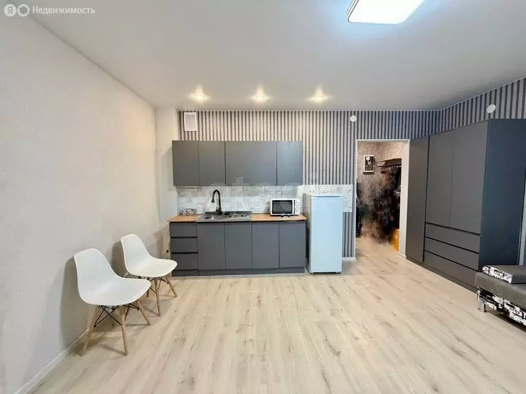 Квартира-студия: деревня Патрушева, улица Фёдора Достоевского, 24 ... - Фото 1