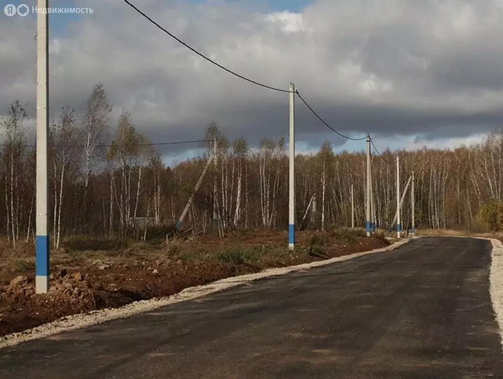 Участок в Московская область, городской округ Чехов, коттеджный ... - Фото 0