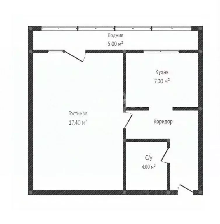 1-к кв. Тамбовская область, Тамбов Советская ул., 164 (38.2 м) - Фото 1