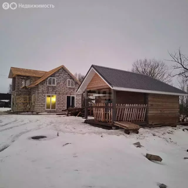 Дом в Вологодский муниципальный округ, село Марьинское (150 м) - Фото 0