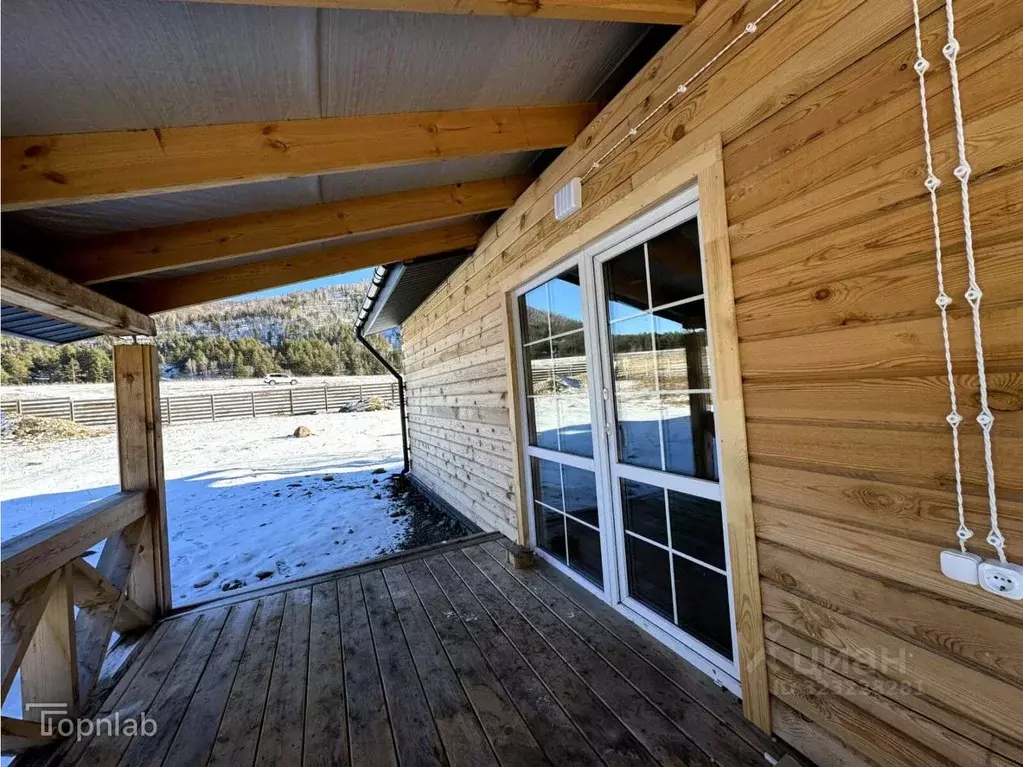 Дом в Алтай, Чемальский район, Узнезинское с/пос, с. Узнезя  (120 м) - Фото 1