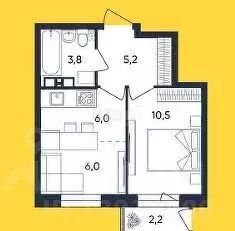 2-к кв. Пермский край, Пермь Белозерская ул., 30А (36.0 м) - Фото 2