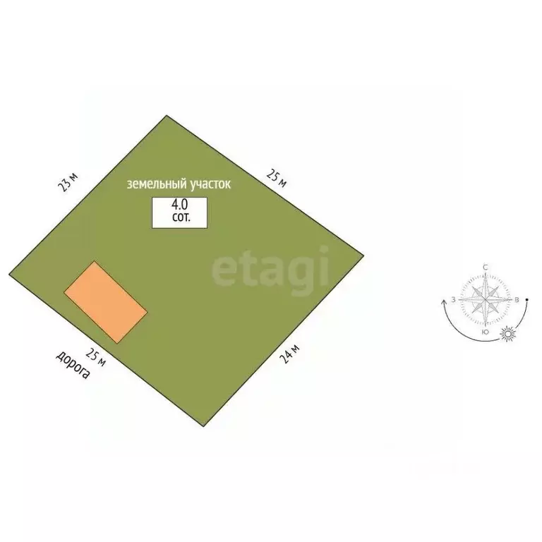 Участок в Челябинская область, Миасс Дачный СНТ, 191 (4.0 сот.) - Фото 2