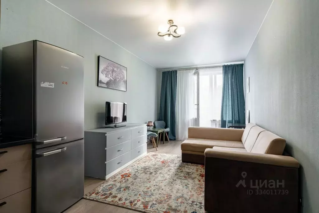 Студия Санкт-Петербург ул. Маршала Казакова, 70к1 (27.5 м) - Фото 1