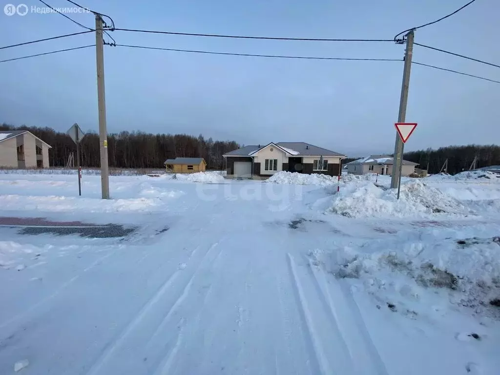 Участок в Тюменский район, село Кулига, коттеджный посёлок Сказка (8.6 ... - Фото 0