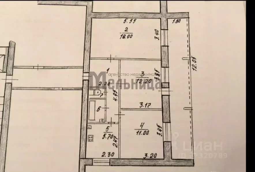 3-к кв. Волгоградская область, Волгоград ул. Лавочкина, 10/1 (67.0 м) - Фото 2