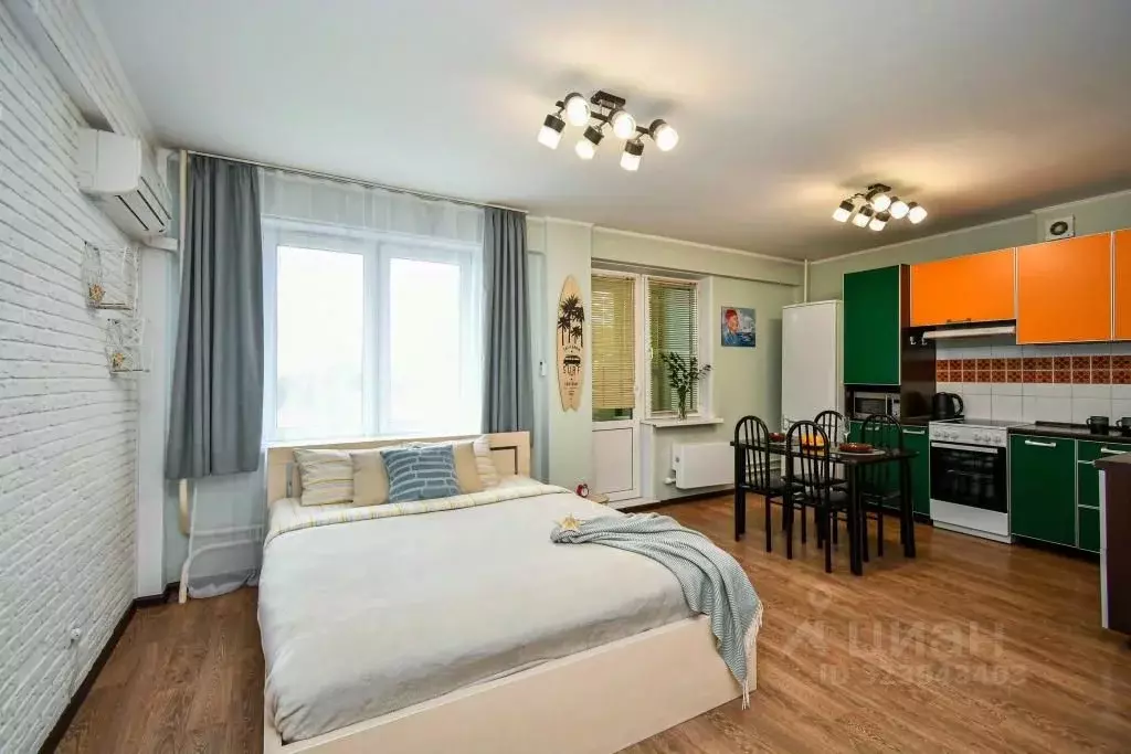 1-к кв. Красноярский край, Красноярск Караульная ул., 38 (38.0 м) - Фото 1