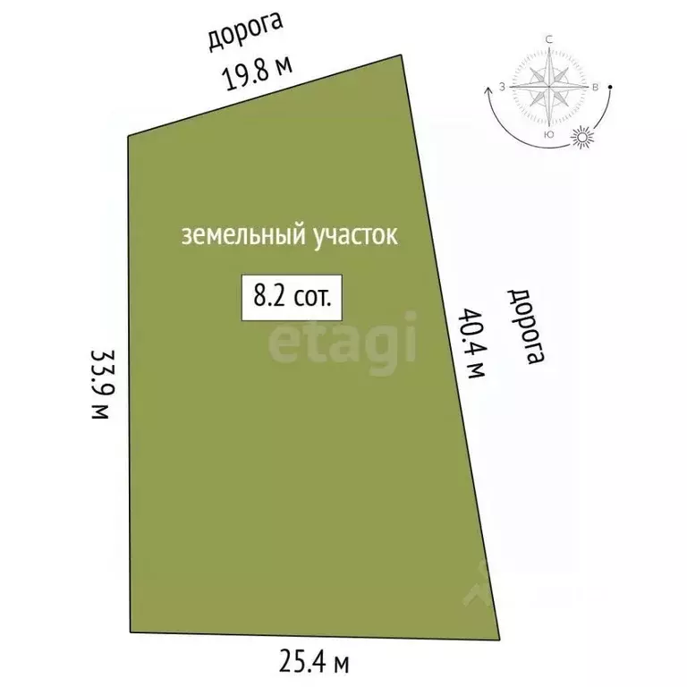 Участок в Тюменская область, Нижнетавдинский муниципальный округ, ... - Фото 2