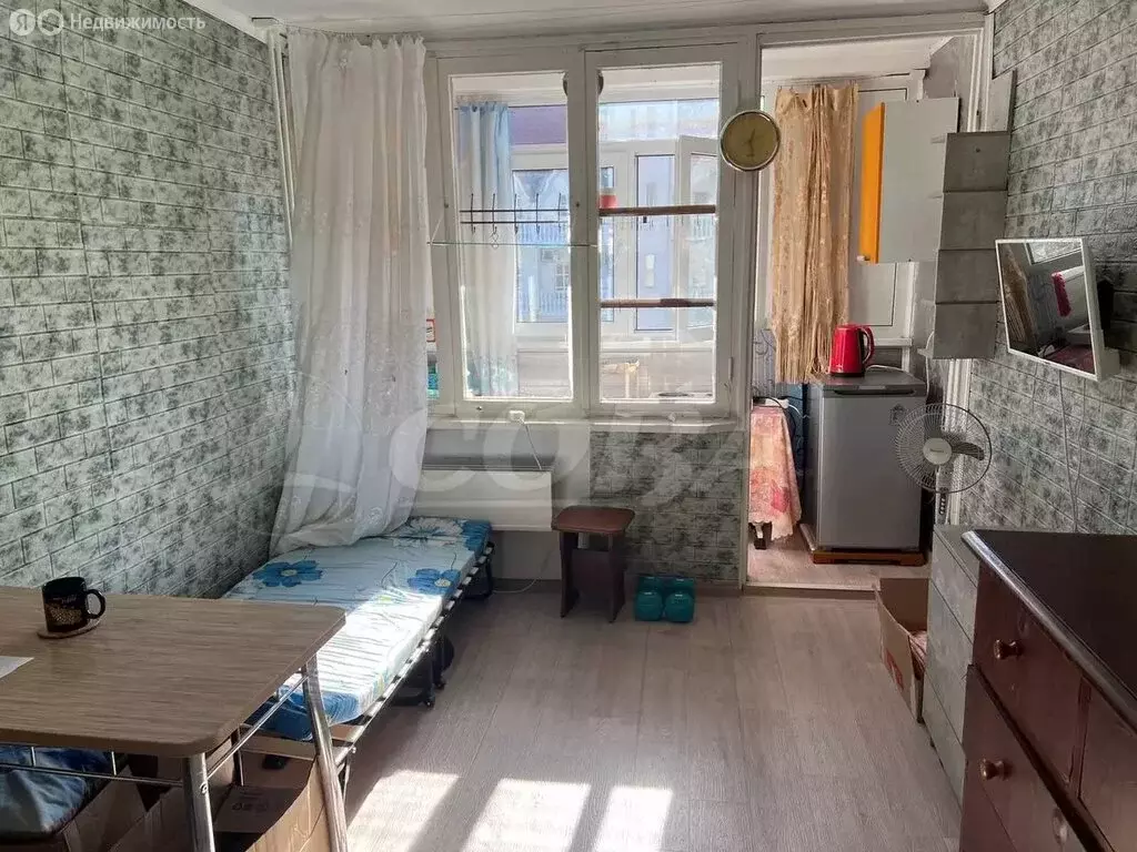 Квартира-студия: микрорайон Якорная Щель, Череповецкая улица, 14 (15.4 ... - Фото 2