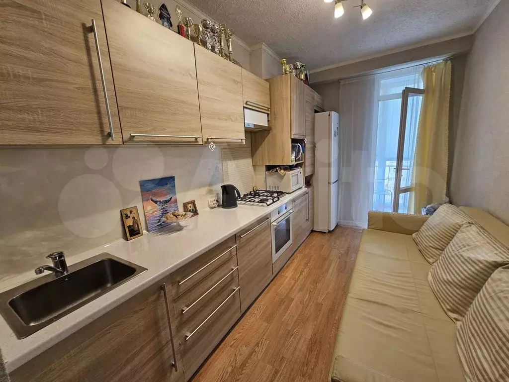 1-к. квартира, 40 м, 8/10 эт. - Фото 1