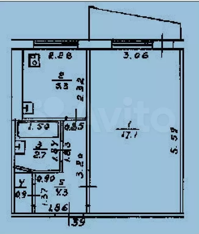 Аукцион: 1-к. квартира, 30,3 м, 3/9 эт. - Фото 0