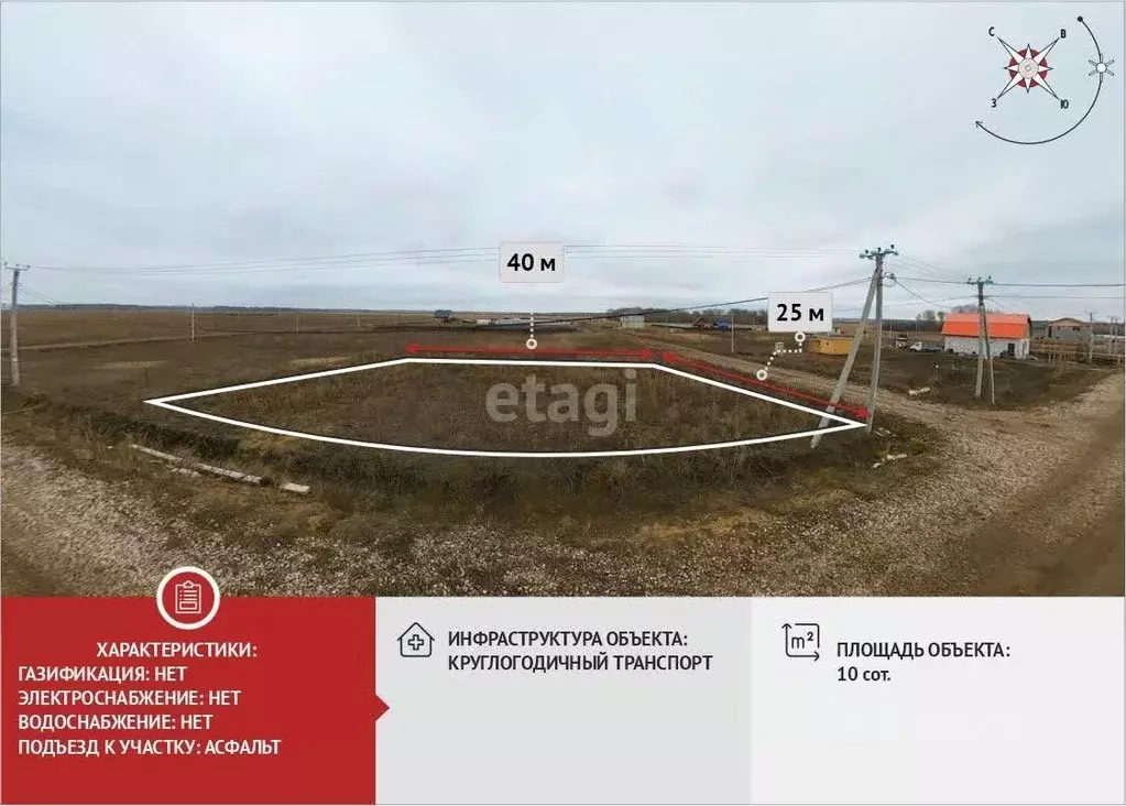 Участок в Тюменская область, Тюменский район, д. Малиновка, Вольные ... - Фото 0