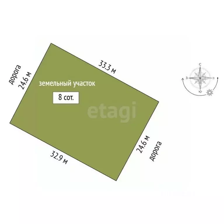 Участок в Башкортостан, Стерлитамакский район, Отрадовский сельсовет, ... - Фото 2