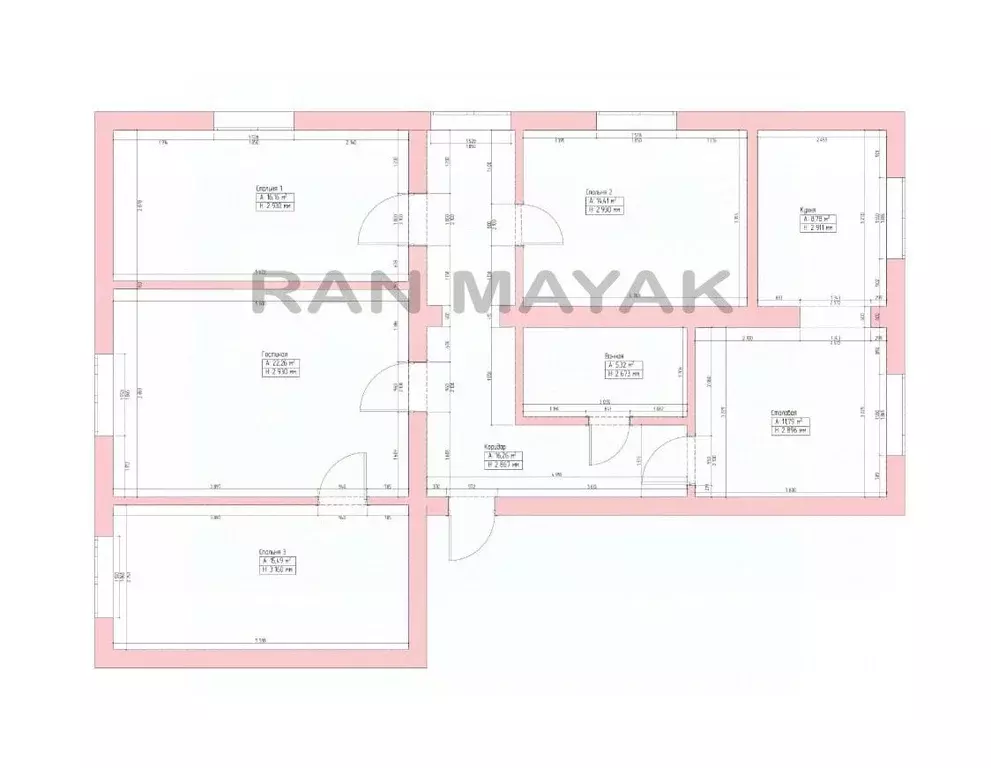 5-к кв. Адыгея, Майкоп ул. Жуковского, 5 (110.3 м) - Фото 1