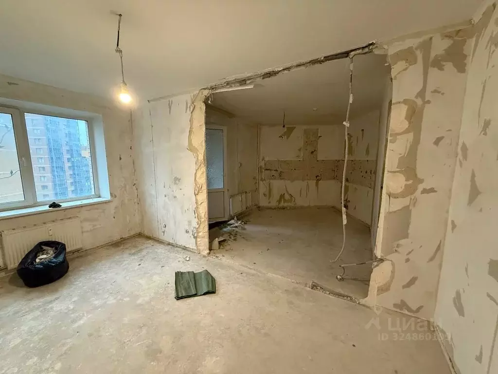 3-к кв. Ленинградская область, Мурино Всеволожский район, пл. ... - Фото 2