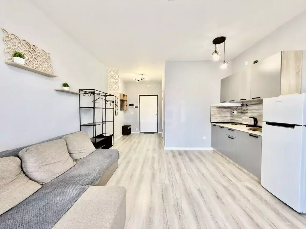 Студия Ленинградская область, Всеволожский район, пос. Бугры ул. ... - Фото 1