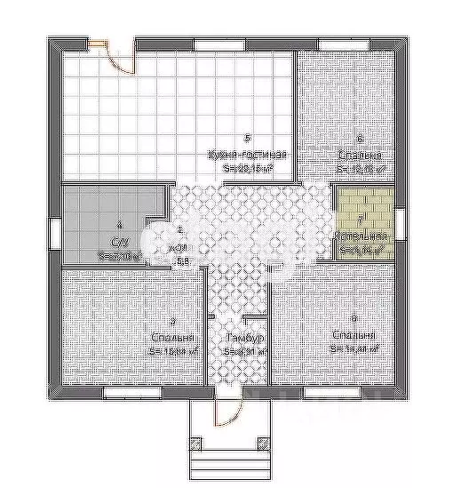 Дом в Белгородская область, Белгородский район, с. Стрелецкое ул. ... - Фото 2