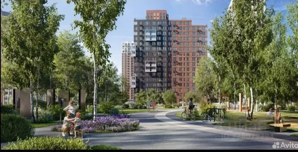 Студия Московская область, Балашиха Авиаторов мкр, ул. Колдунова (23.8 ... - Фото 2