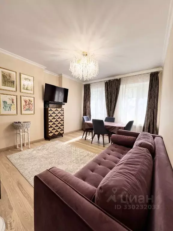 4-к кв. Москва Погодинская ул., 20К5 (83.0 м) - Фото 1