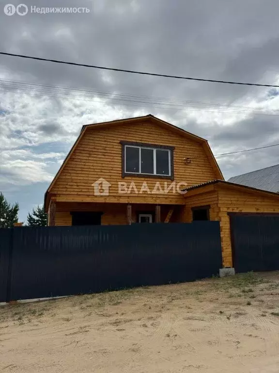 Дом в село Нижний Саянтуй, ДНТ Багульник, 1-й квартал, 586 (175 м) - Фото 0