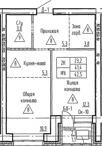 2-к кв. Новосибирская область, Новосибирский район, Мичуринский ... - Фото 0