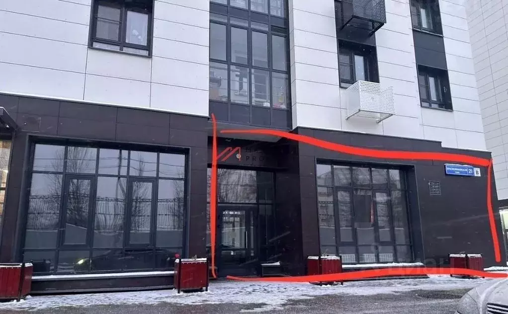 Торговая площадь в Москва Краснолиманская ул., 21 (128 м) - Фото 2