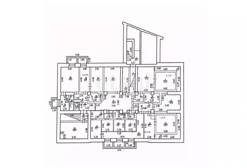 Офис в Костромская область, Кострома Смоленская ул., 3 (1156 м) - Фото 2