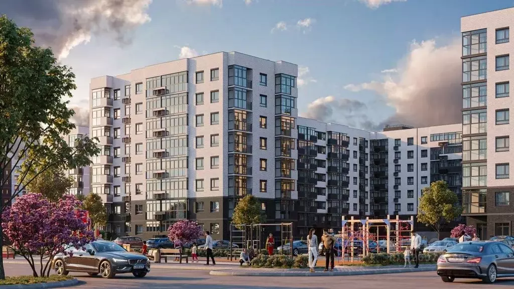 2-к кв. Краснодарский край, Темрюк Сады у моря жилой комплекс (64.69 ... - Фото 2