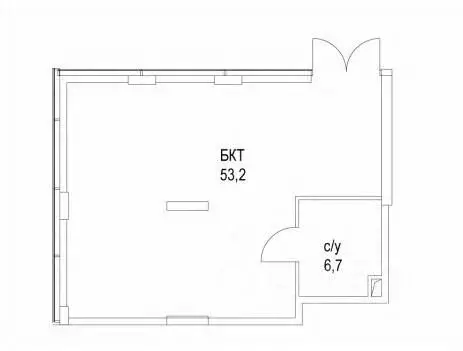Помещение свободного назначения в Москва ул. Нижние Мневники, 7 (60 м) - Фото 2