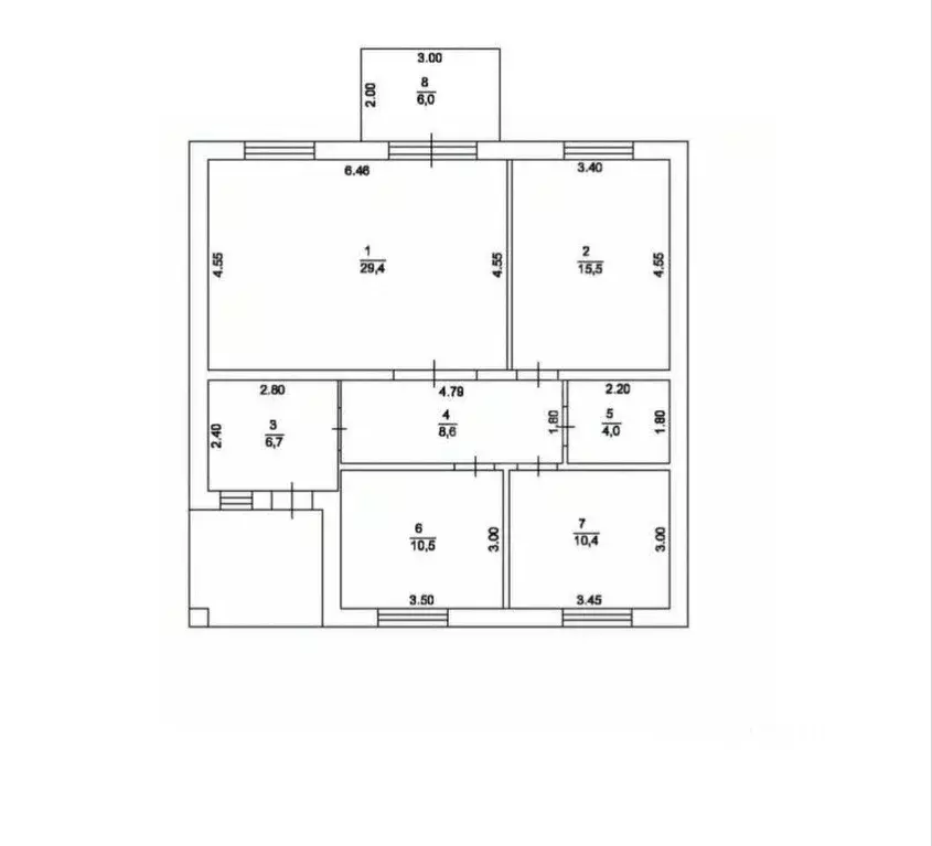 Дом в Оренбургская область, Оренбургский район, с. Благословенка пер. ... - Фото 2