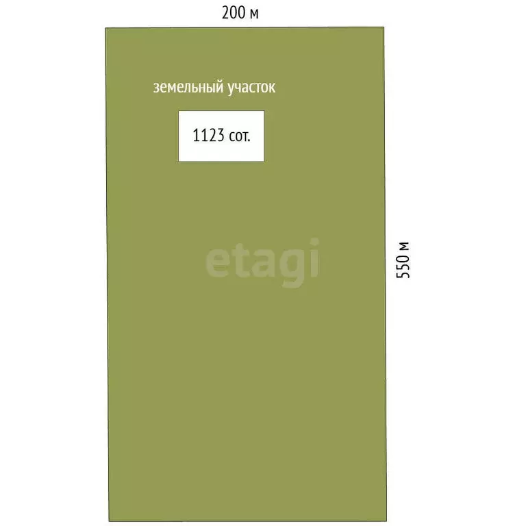 Участок в Синицынское сельское поселение (1123 м) - Фото 1