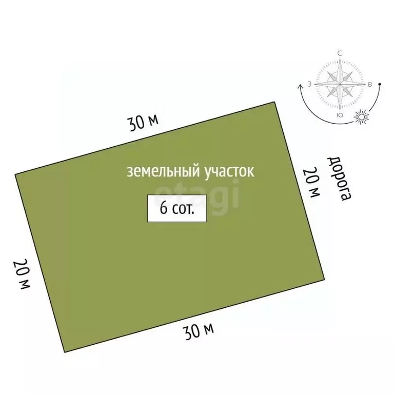 Участок в Крым, Симферополь ул. Литовского полка (6.0 сот.) - Фото 1