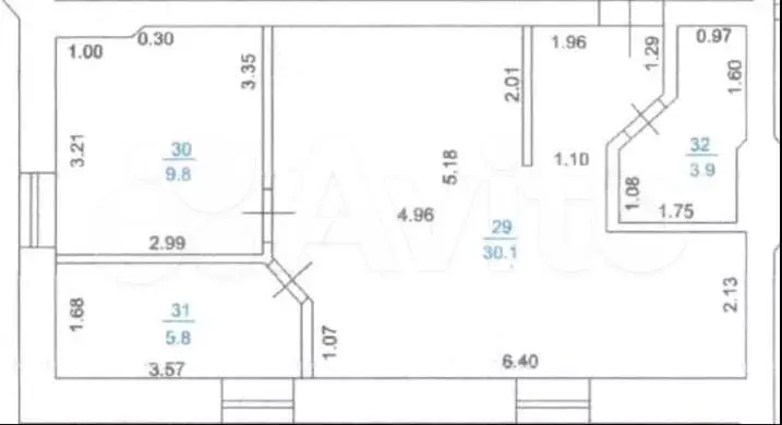 3-к. квартира, 50 м, 2/2 эт. - Фото 0
