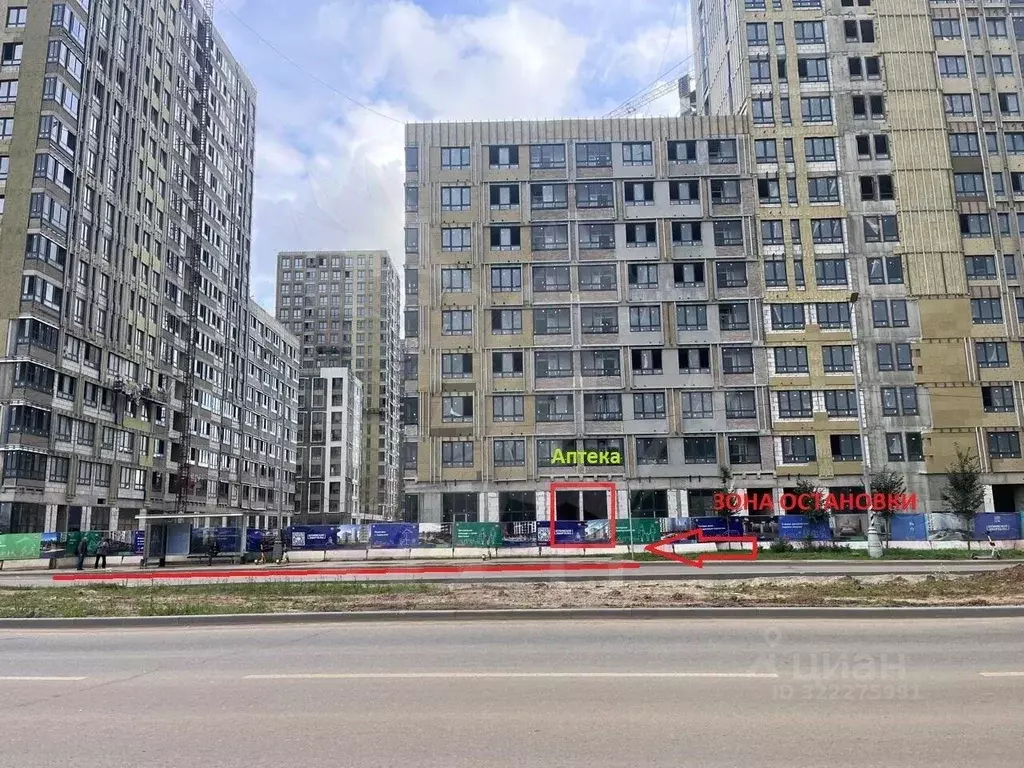 Торговая площадь в Москва Бунинские Кварталы жилой комплекс, 5.4 (43 ... - Фото 0