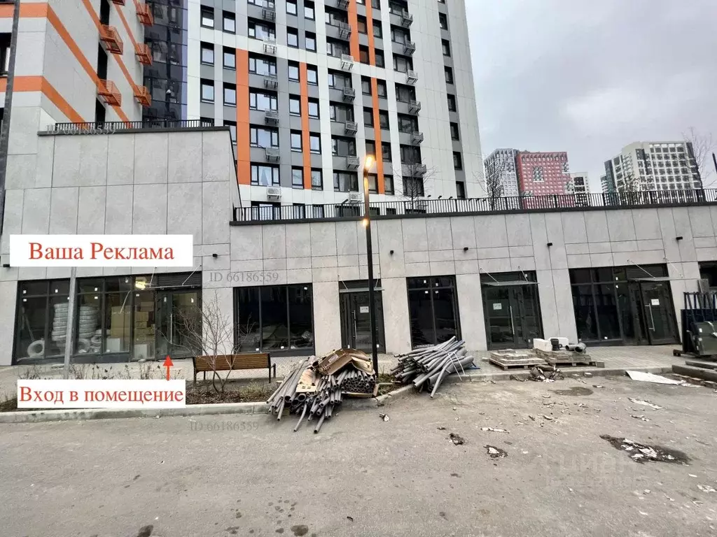 Торговая площадь в Московская область, Красногорск ул. Тенистых Аллей, ... - Фото 2