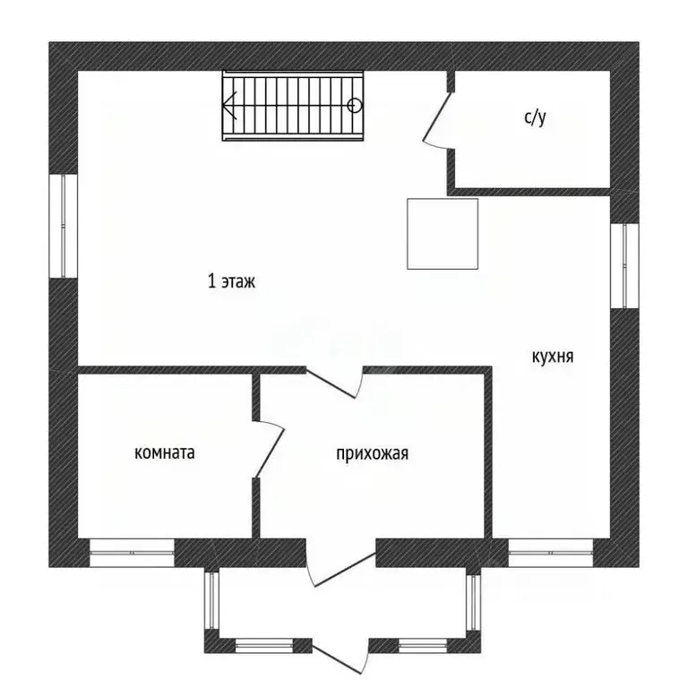 Дом в Ленинградская область, Киришский район, Глажевское с/пос, д. Бор ... - Фото 2