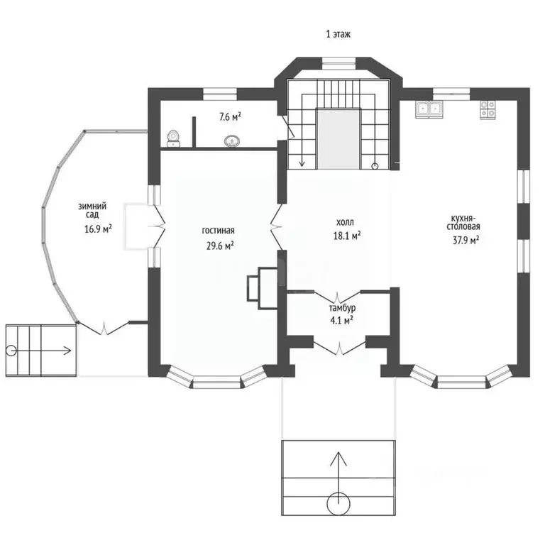 Дом в Тюменская область, Тюмень ул. 4-я Северная (310 м) - Фото 2