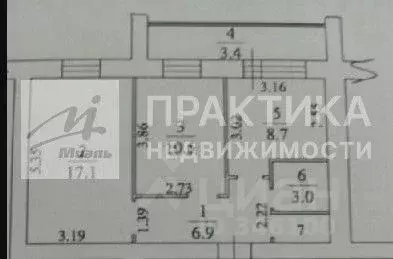 2-к кв. Московская область, Домодедово Западный мкр, ул. Лунная, 5к1 ... - Фото 1