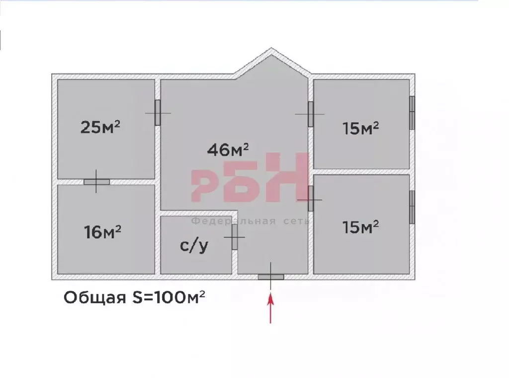Офис в Тюменская область, Тюмень ул. Коммунаров, 35 (100 м) - Фото 2