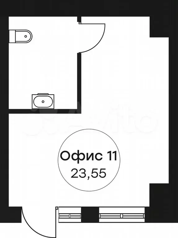 Офис, 23.55 м - Фото 0