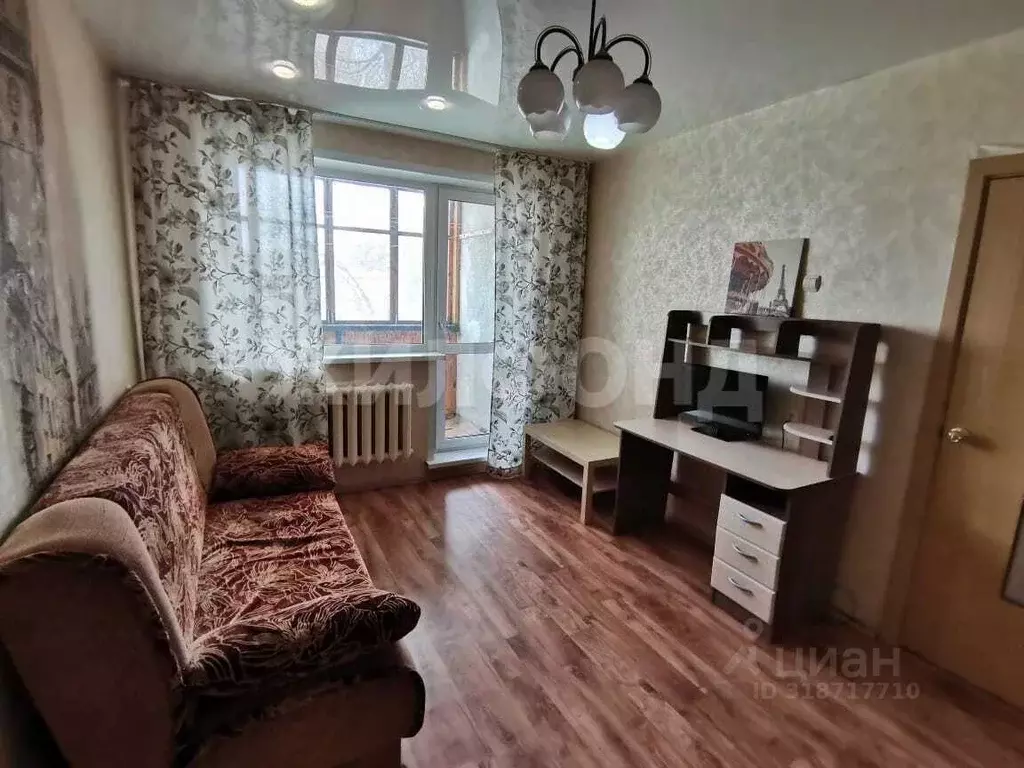 1-к кв. Новосибирская область, Новосибирск ул. Кошурникова, 41 (37.0 ... - Фото 1