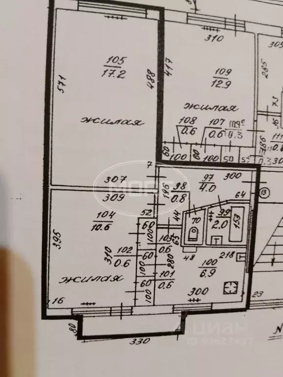 2-к кв. Калининградская область, Калининград Казанская ул., 12 (43.3 ... - Фото 2