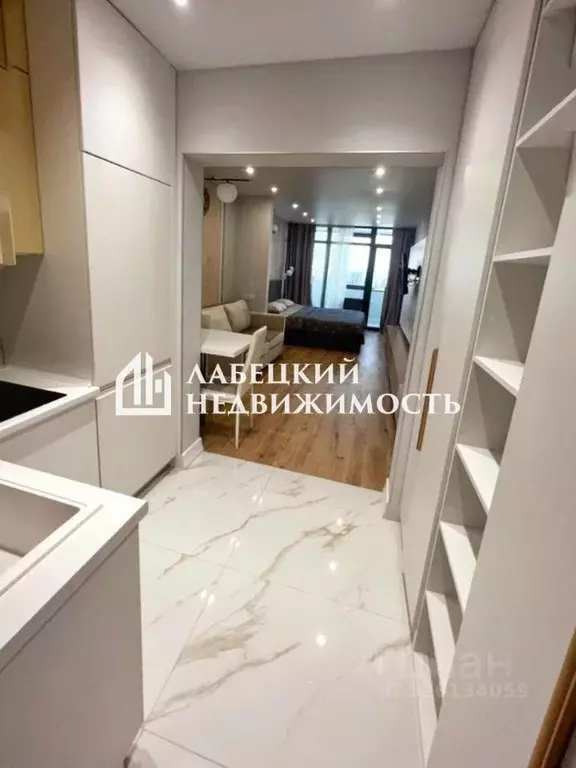 Студия Краснодарский край, Сочи ул. Ленина, 298Бк5 (30.7 м) - Фото 1