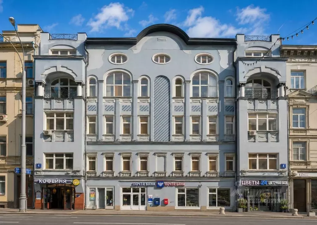 Помещение свободного назначения в Москва 1-я Тверская-Ямская ул., 6 ... - Фото 2