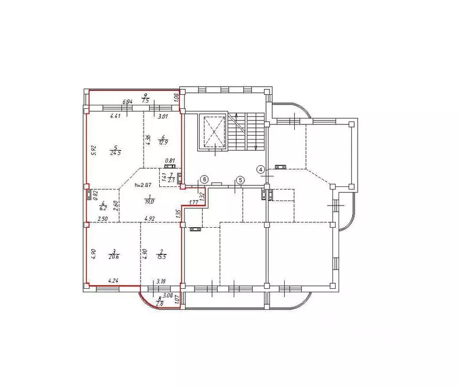 3-к кв. Иркутская область, Иркутск ул. Лыткина, 9/2 (100.8 м) - Фото 2